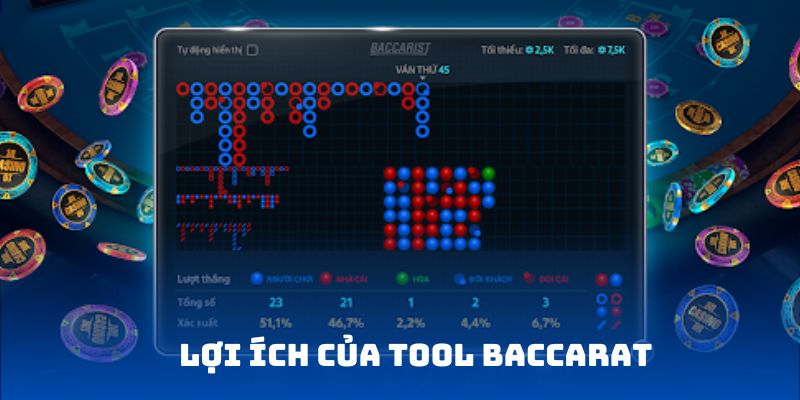 Những ưu điểm của tool baccarat